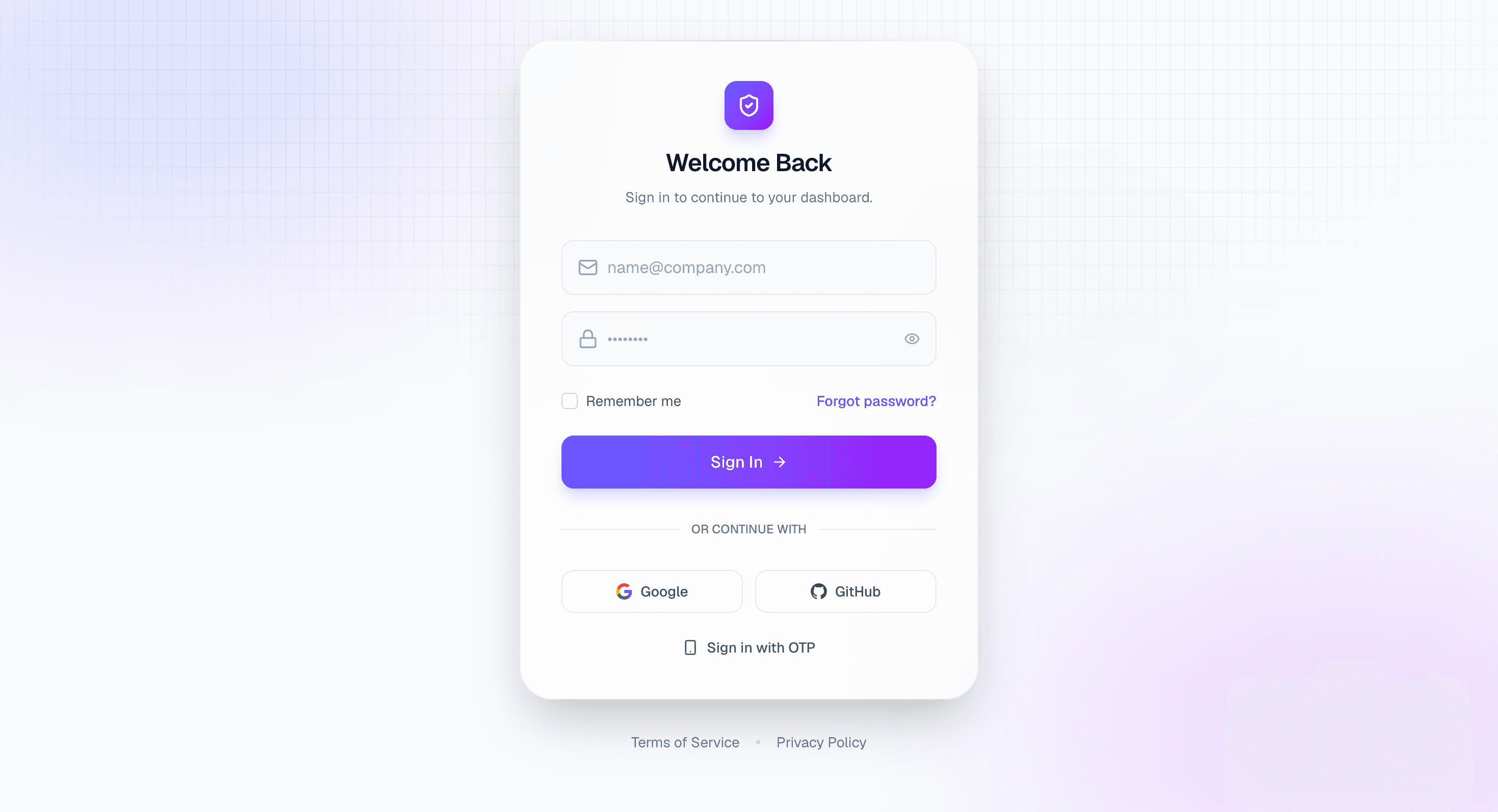 Enterprise Management Dashboard - Kritzz DiGital Web Development Project