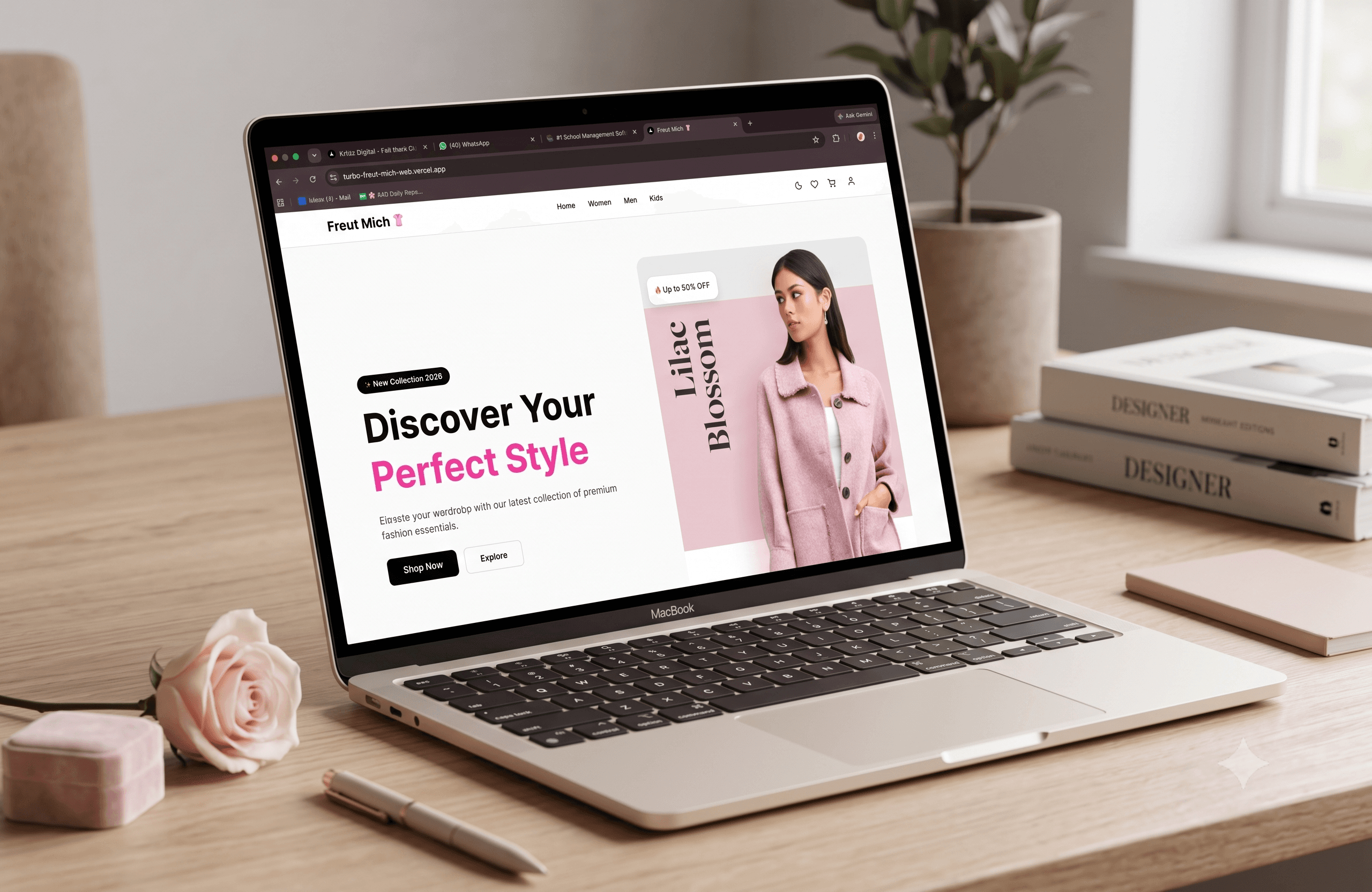 Freut Mich 🌸 - Kritzz DiGital Web Development Project